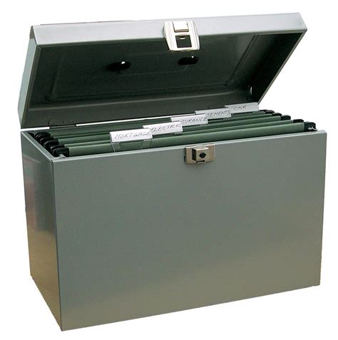 metal filing box uk|lockable metal document box.